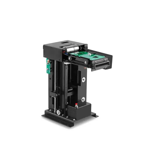 Dual-sided Card Printer With 2 Lockable Card Feeders